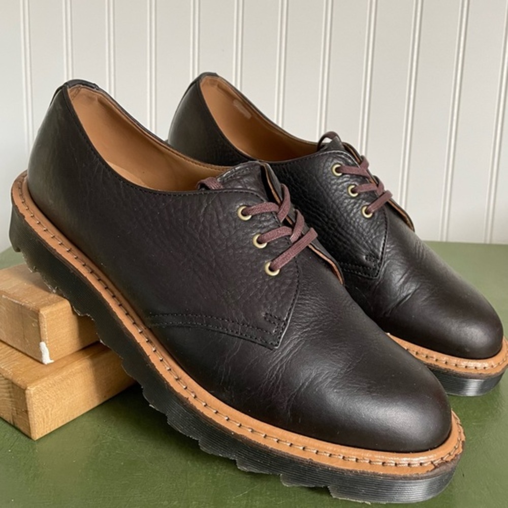 Dr Martens England Made RIPPLE Wave-Sole #1461 Oxfords/Boots/ Shoes